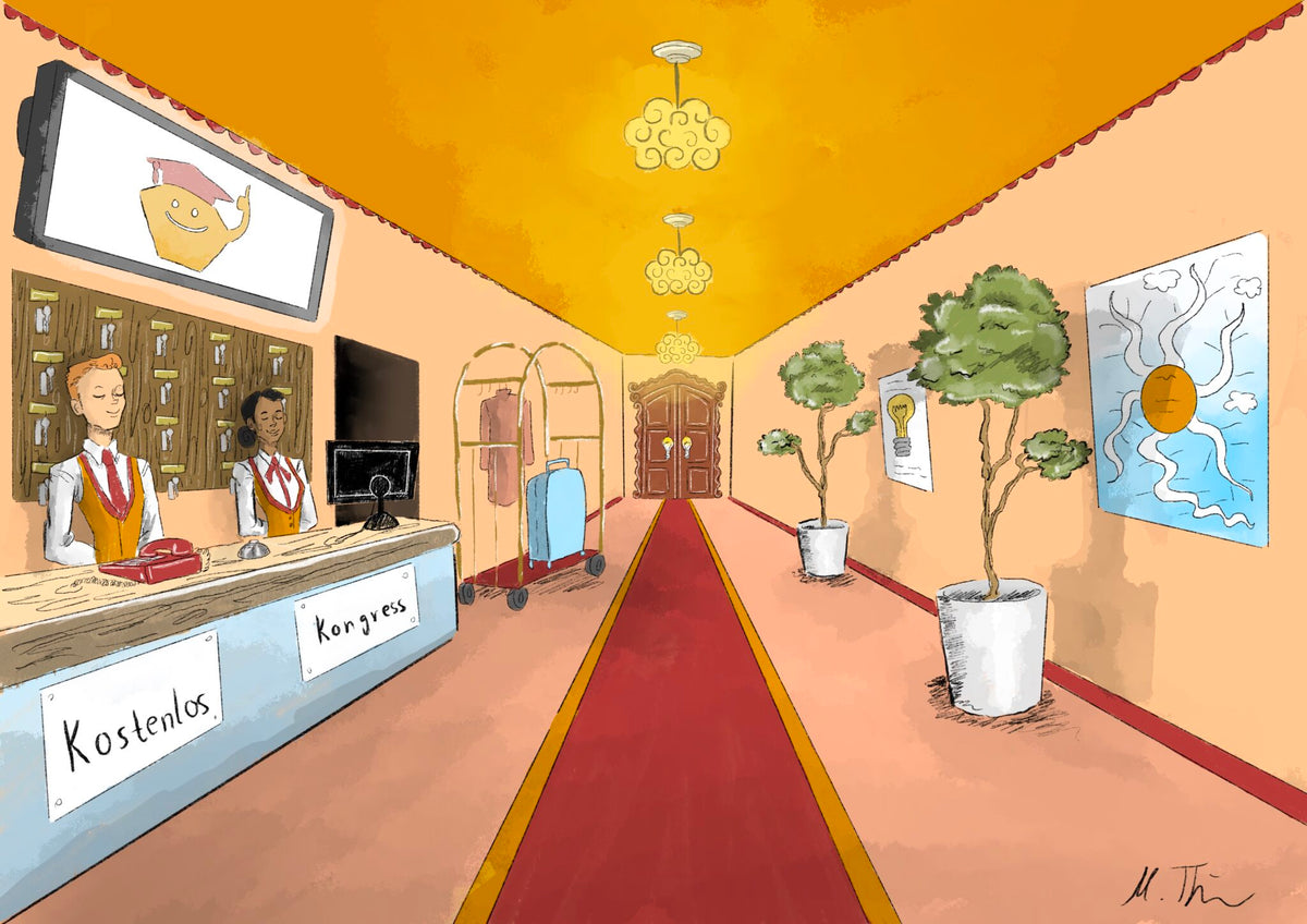 Entdecke das Learn2learn-Hotel: Ein Ort, an dem Lernen Spaß macht!