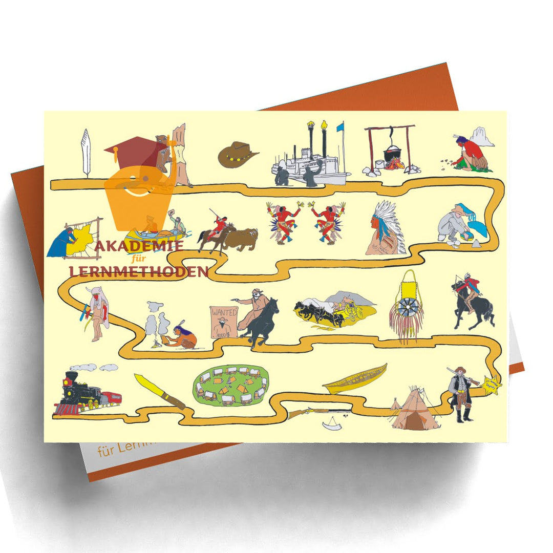 Mindmap zum Thema ALMUT-Cowboy-Indianer
