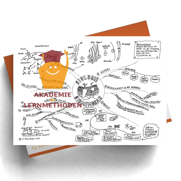 Mindmap zum Thema Biomembran
