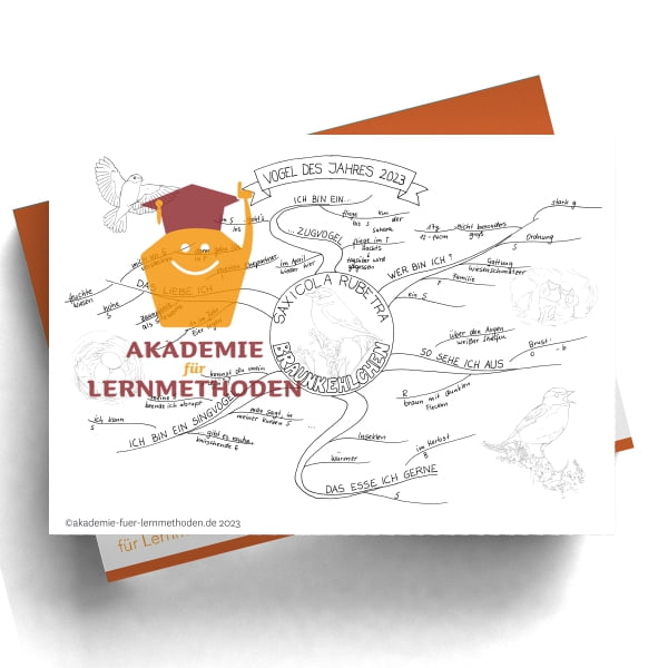 Ein Mindmap über Braunkehlchen
