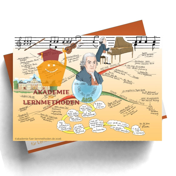 Mindmap Carl Philipp Emanuel Bach
