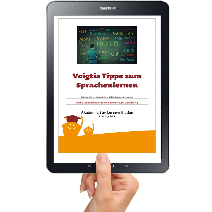 E-Book Sprachen lernen