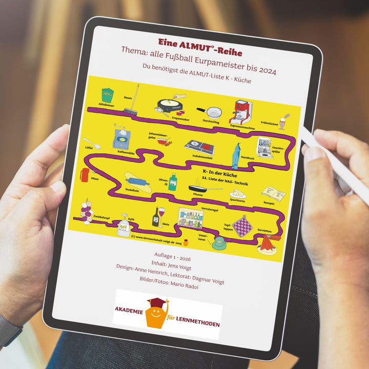 ALMUT-E-Book - Fußball Europameister lernen