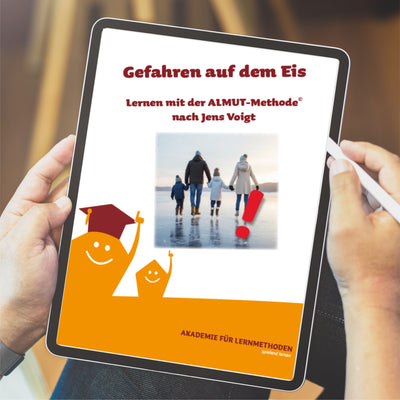 ALMUT-E-Book - Gefahrenregeln bei Eis lernen