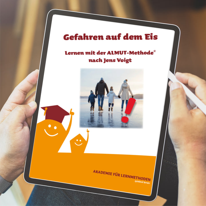 ALMUT-E-Book - Gefahrenregeln bei Eis lernen
