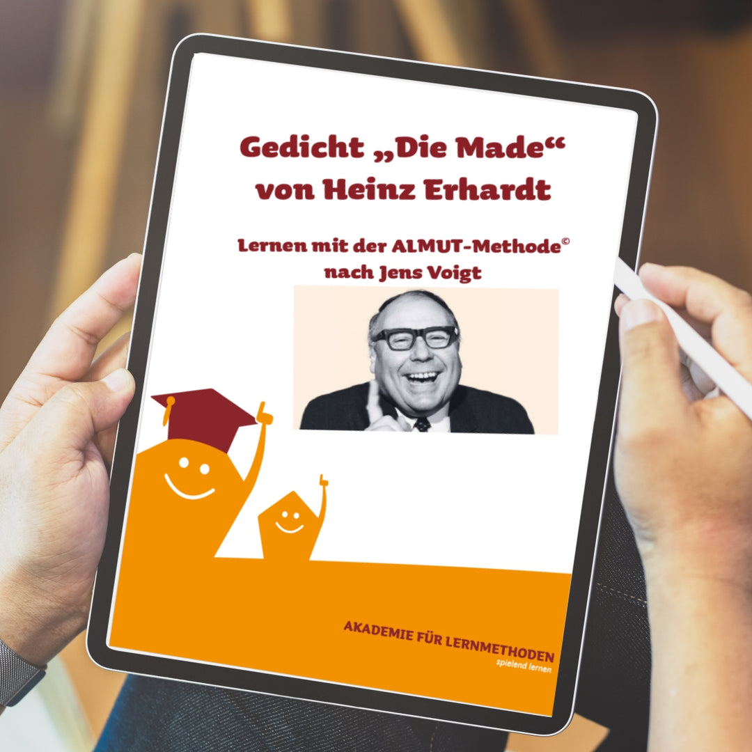 ALMUT-E-Book - Gedicht lernen "Die Made" Heinz Erhardt