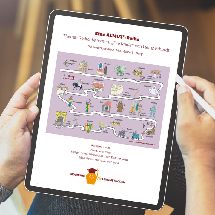 ALMUT-E-Book - Gedicht lernen "Die Made" Heinz Erhardt