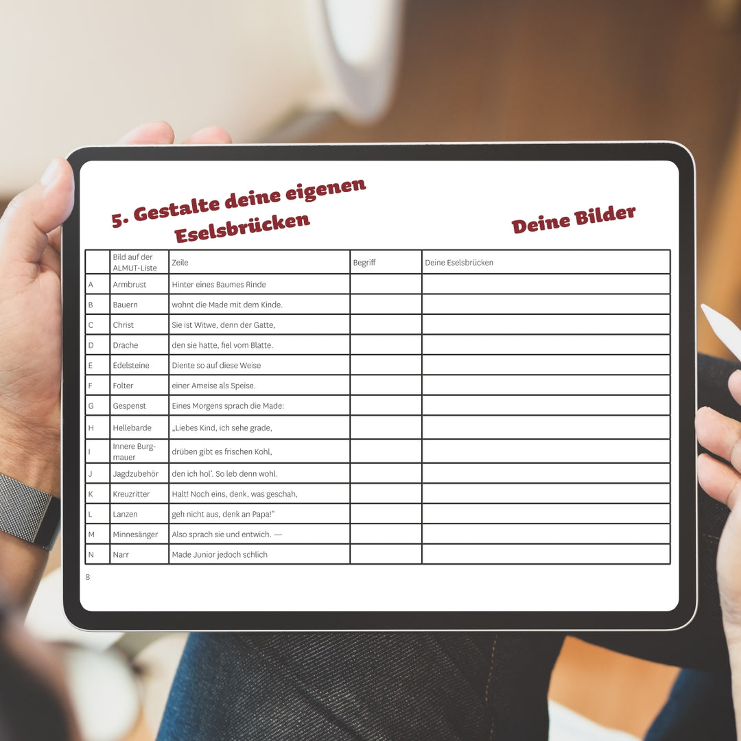 ALMUT-E-Book - Gedicht lernen "Die Made" Heinz Erhardt