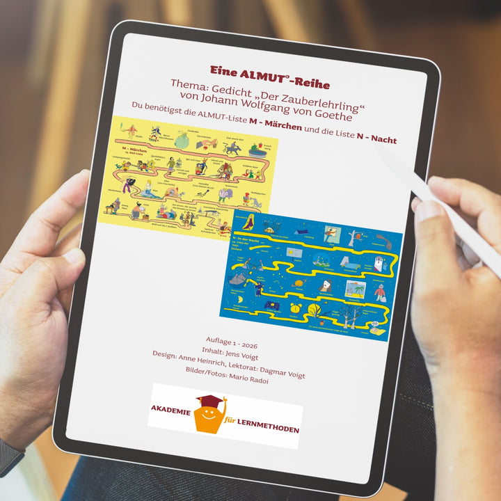ALMUT-E-Book - Gedicht lernen "Der Zauberlehrling" J.W.v. Goethe