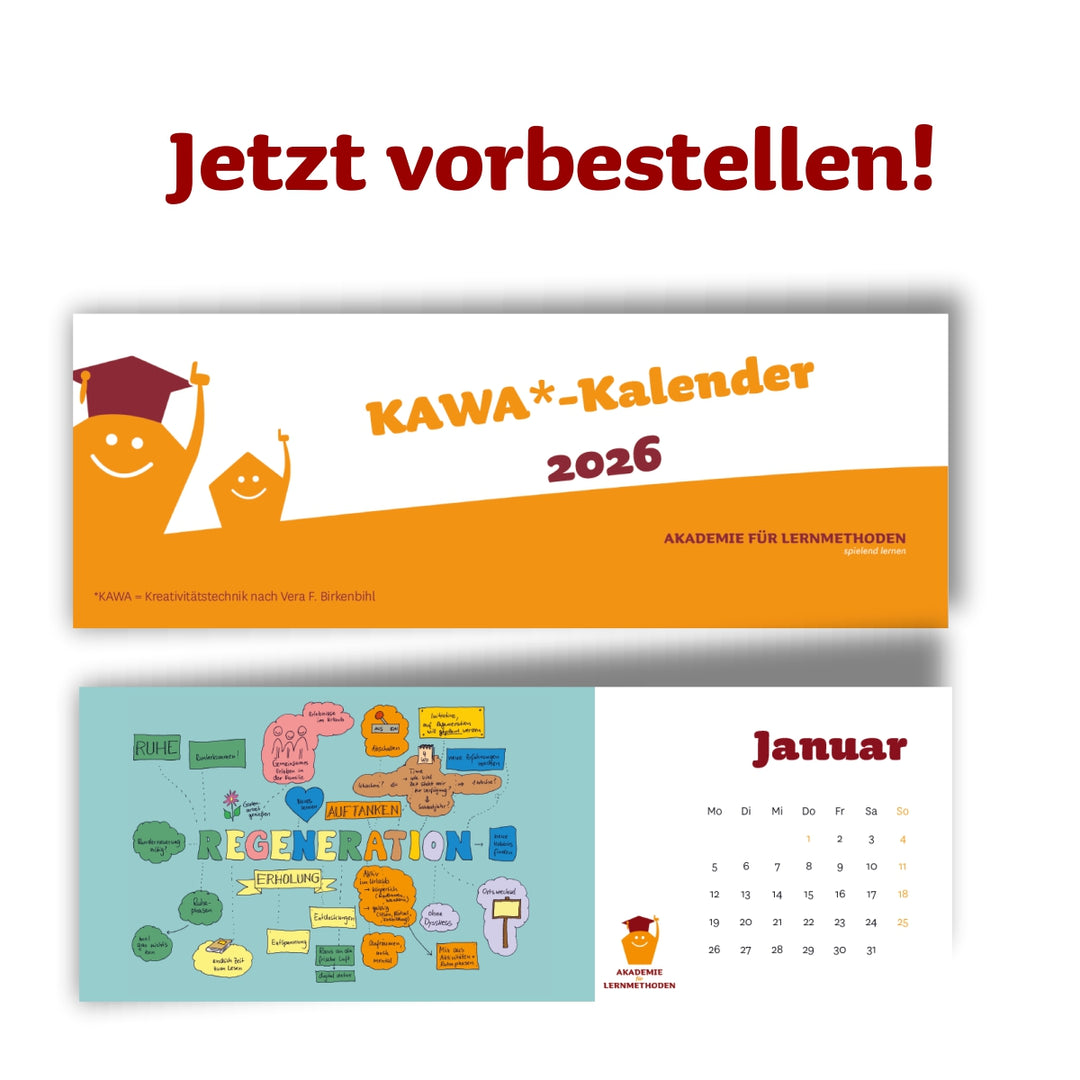 Tischkalender KAWA 2026 - Vorbestellungen