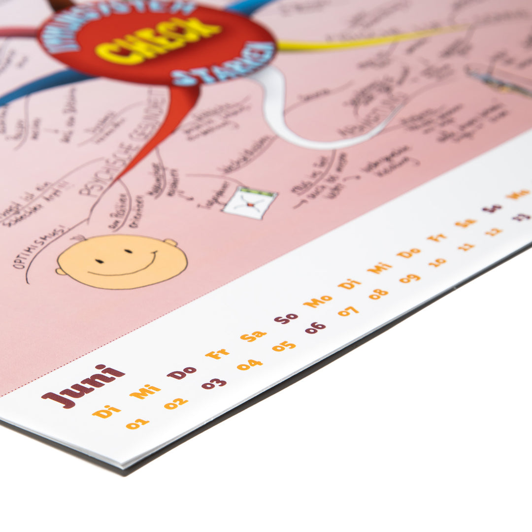 Mindmap-Buch Nr. 10 - der Mindmap-Kalender 2021