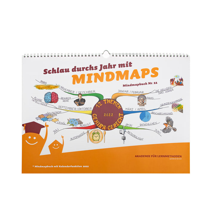 Mindmap-Buch Nr. 11 - der Mindmap-Kalender 2022