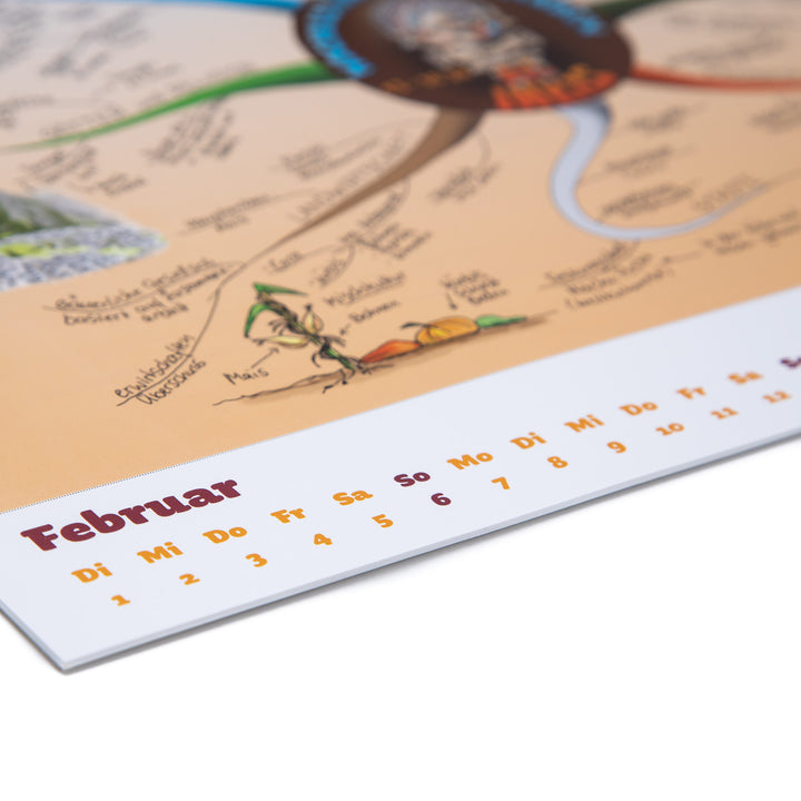 Mindmap-Buch Nr. 11 - der Mindmap-Kalender 2022