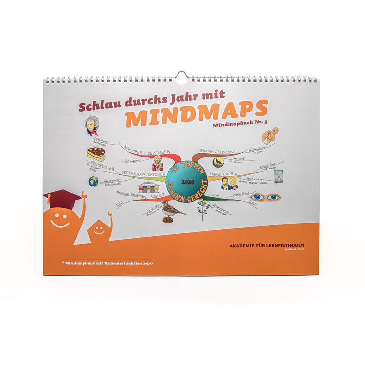 Mindmap-Buch Nr. 9 - der Mindmap-Kalender 2020