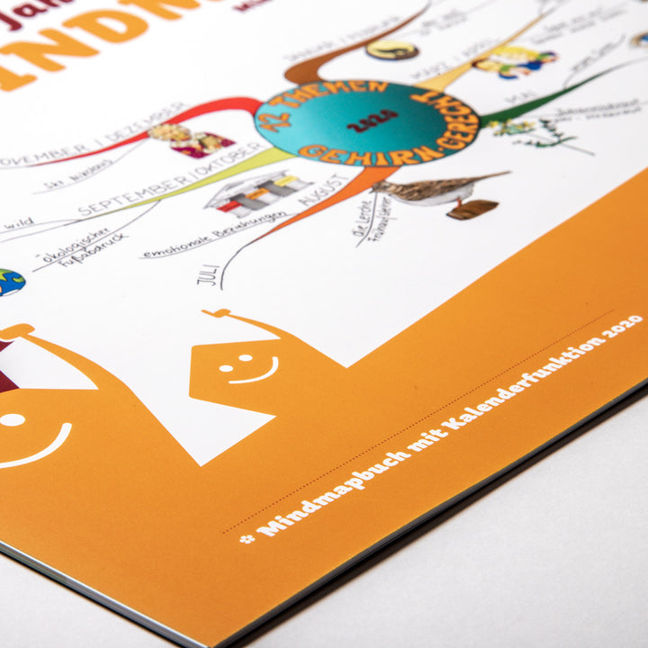 Mindmap-Buch Nr. 9 - der Mindmap-Kalender 2020