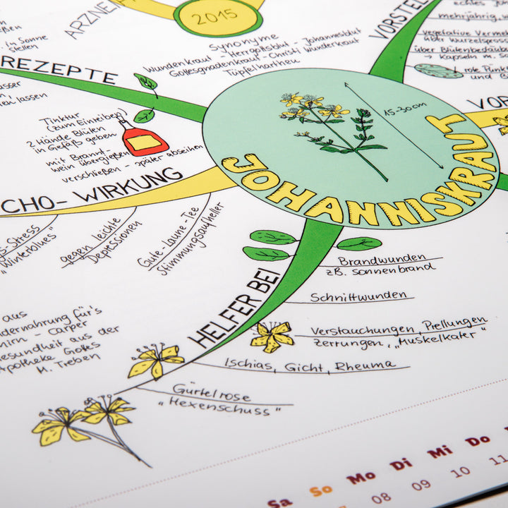 Mindmap-Buch Nr. 9 - der Mindmap-Kalender 2020
