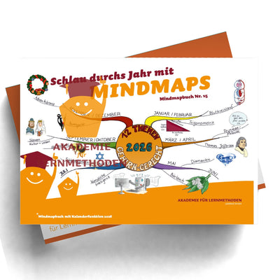 Mindmap-Buch Nr. 15 - der Mindmap-Kalender 2026