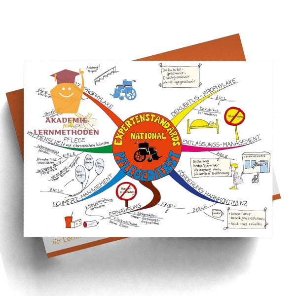 Mindmap Nationaler Expertenstandard für Pflegedienste
