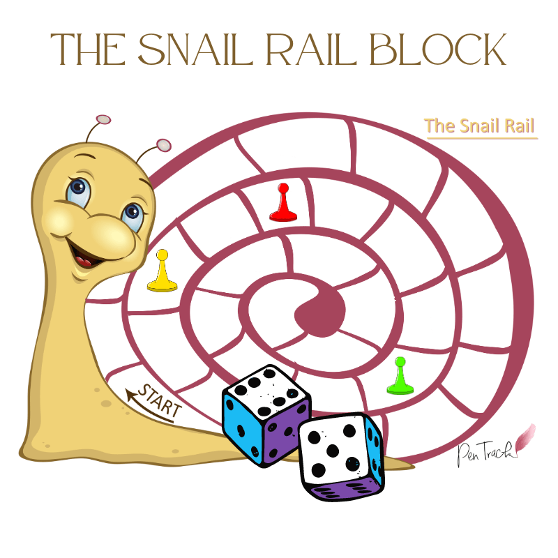 Der Snail-Rail-Block.