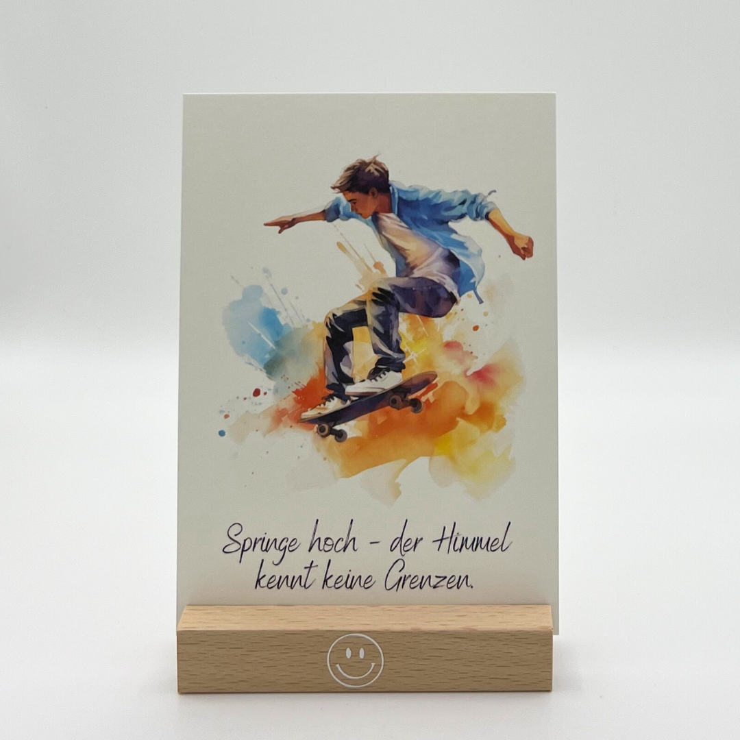 Affirmationskarten für Jungen
