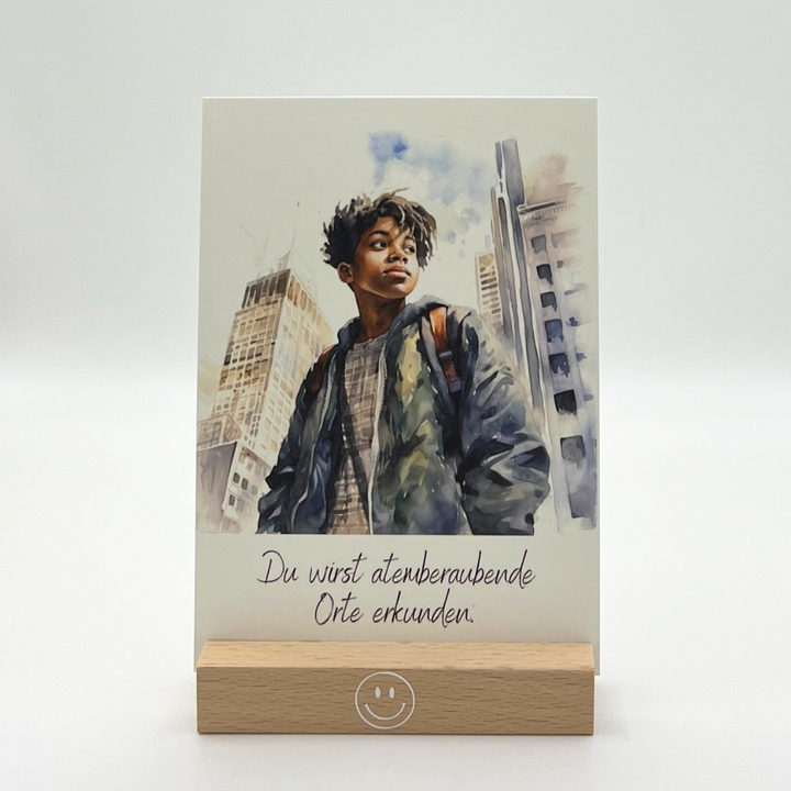 Affirmationskarten für Jungen