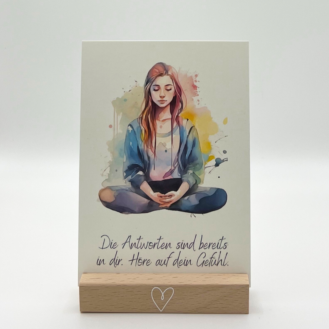 Affirmationskarten für Mädchen