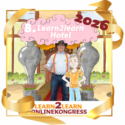 8. Learn2learn-Onlinekongress 2026 - jetzt mit Hotel und VIP-Schlüssel