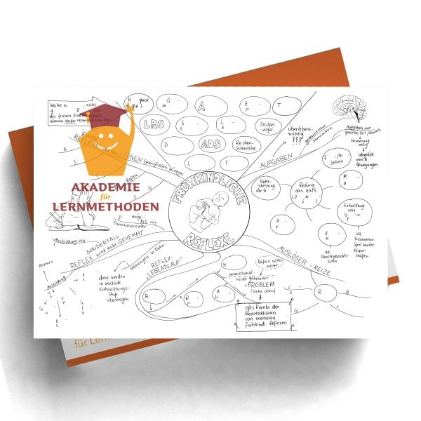 Mindmap zum Thema Reflexe Übersicht Mit Lücken
