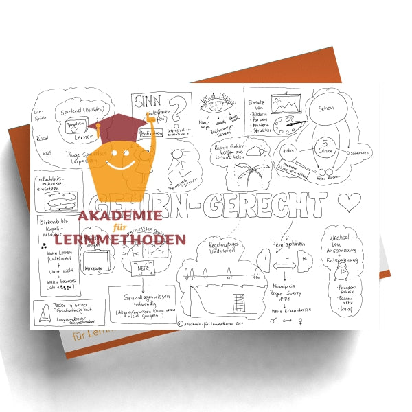 Sketchnote Gehirn-gerecht