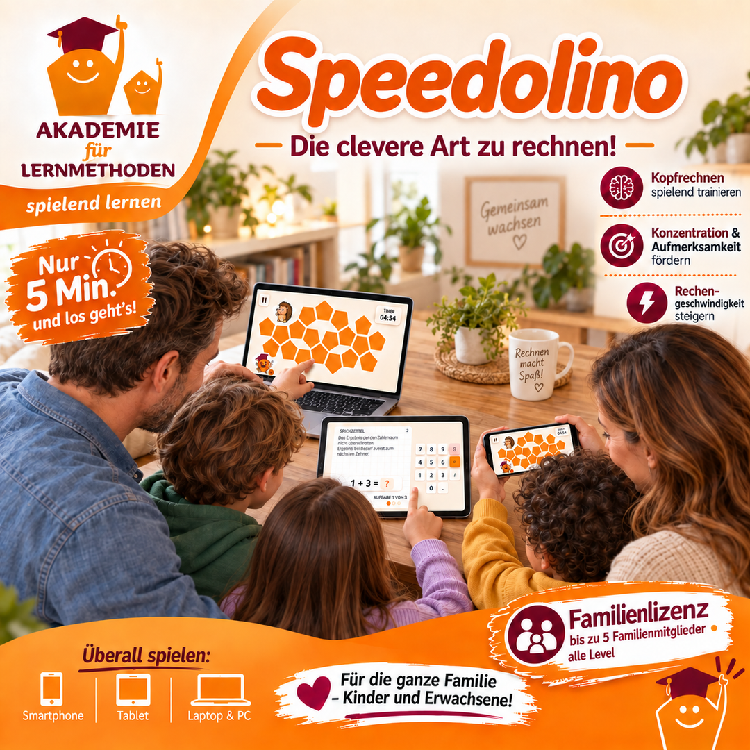 Speedolino App – 20 Jahre Lernerfahrung. Jetzt digital.