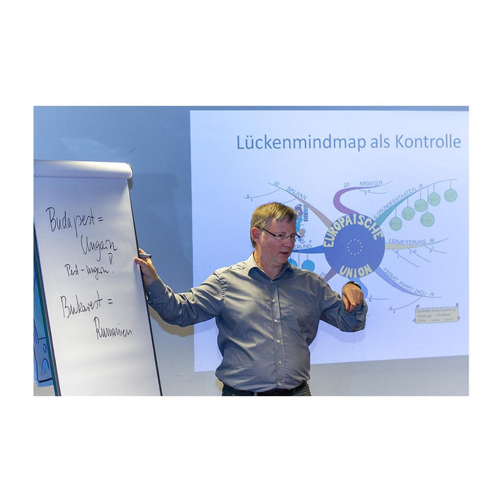 Jens Voigt an der Flipchart
