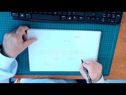 Der Mindmap-Vorlagen-Ringblock